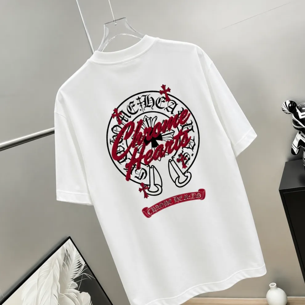 CH～ 《 》 ， tee ， Same Style ， : Black White Coffee Brown Size：S（90-130 ） M（125-150 ） L（135-165 ） XL（160-190 ） XXL（185 ）